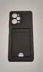 Черный чехол XIAOMI REDMI NOTE 12 PRO PLUS / POCO X5 PRO c карманом для карты