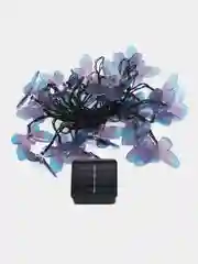 INBLOOM гирлянда на солнечной батарее, 25LED, 7 м, шампань, 2 режима, бабочка, 2V80mA, 1.2V, 600 mAh