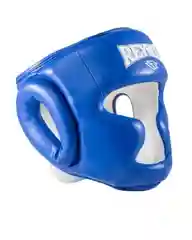 Синий шлем боксерский Reyvel Vinyl RV