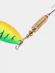 Серебряный блесны Alleria от Pike: Многоцветные Вращающиеся Приманки, 5, 11, 14, 25 грамм