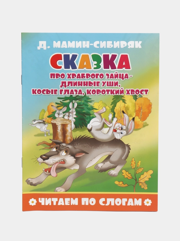 Читаем по слогам. Книга для обучения чтению детей. Учимся читать. Подготовка к школе