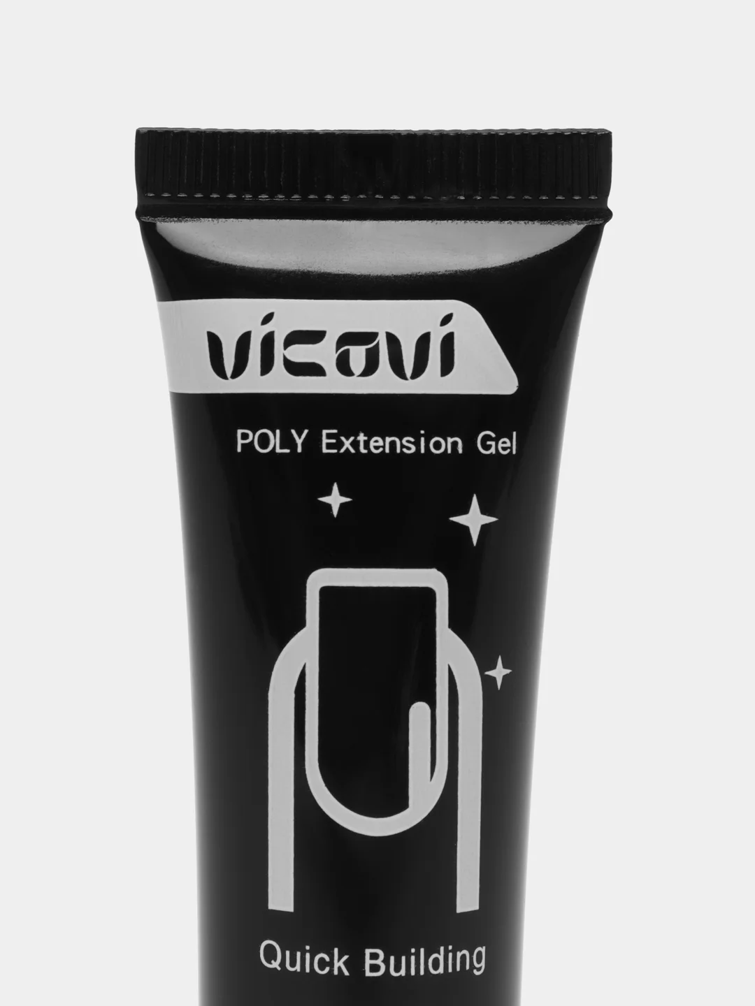 Акригель, гель для наращивания ногтей Vicovi, прозрачный, камуфлирующий, 15 мл