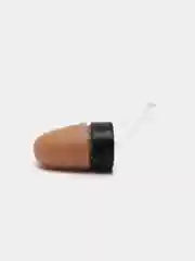 Черный микронаушник Bluetooth Капсульный 8мм + кнопка-пищалка