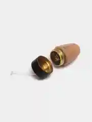Черный микронаушник Bluetooth Капсульный 8мм + кнопка-пищалка