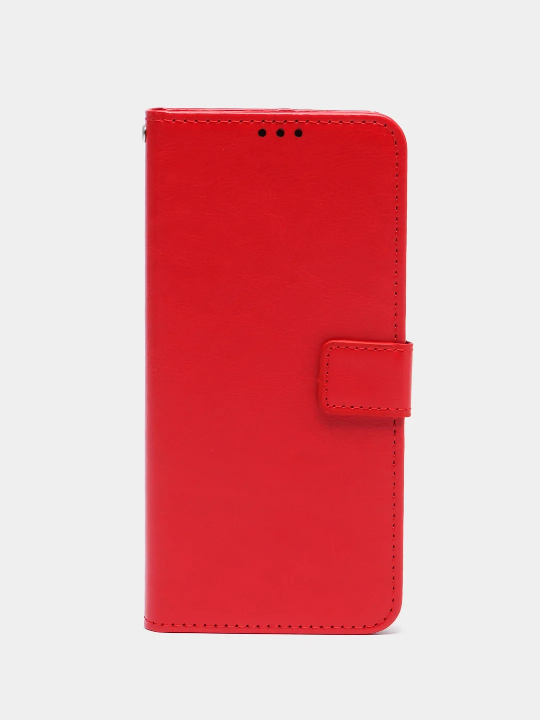 Красный чехол-книжка с магнитной застежкой для Tecno Spark 9 Pro (Техно Спарк 9 Про)