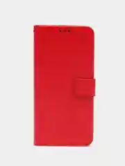 Красный чехол-книжка с магнитной застежкой для Tecno Spark 9 Pro (Техно Спарк 9 Про)