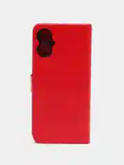 Красный чехол-книжка с магнитной застежкой для Tecno Spark 9 Pro (Техно Спарк 9 Про)