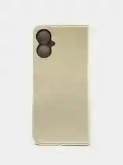 Золотой чехол-книжка с магнитной застежкой для Tecno Spark 9 Pro (Техно Спарк 9 Про)