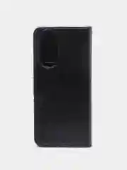 Черный чехол-книжка с магнитной застежкой для Honor X7 (Хонор Х7)