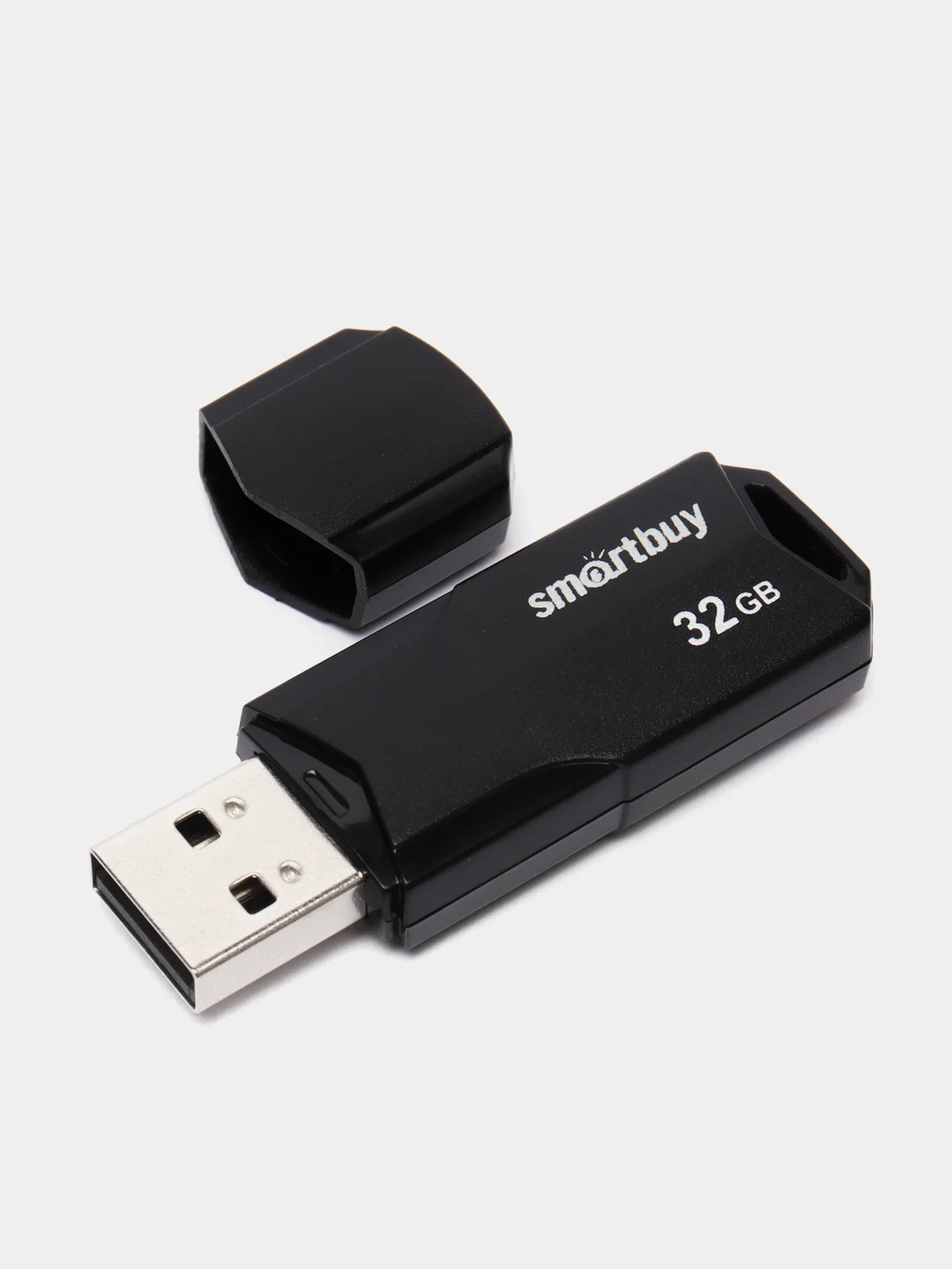Черный флешка SmartBuy CLUE, USB 2.0, 4-128 GB