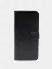 Черный чехол-книжка с магнитной застежкой для Honor X7 (Хонор Х7)