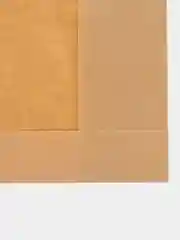 Пакет бумажный, крафт, с окном и прямоугольным дном, 32 х 21 х 10, 5 штук