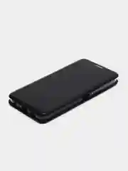 Черный чехол-книжка для Huawei Honor X6