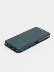 Зеленый чехол-книжка для Huawei Honor X6