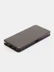 Серебряный чехол-книжка для Huawei Honor X6