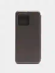 Серебряный чехол-книжка для Huawei Honor X6