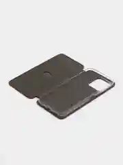 Багровый чехол-книжка для Huawei Honor X6