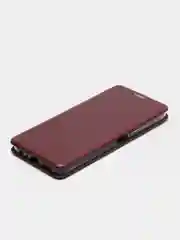 Багровый чехол-книжка для Huawei Honor X6