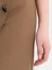 Хаки женская юбка длинная