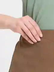 Хаки женская юбка длинная