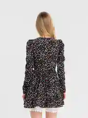 Черный платье короткое женское, летнее