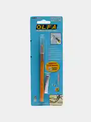 Нож скальпель Olfa с лезвиями 6 мм OL-AK-1/5B (Япония)
