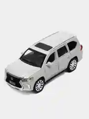Белый модель автомобиля Lexus/Лексус 570 свет/звук