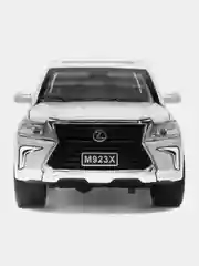 Белый модель автомобиля Lexus/Лексус 570 свет/звук