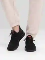 Красный кроссовки мужские спортивные, летние дышащие