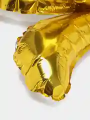 Вишнёвый воздушный шар-цифра  Золото 81 см