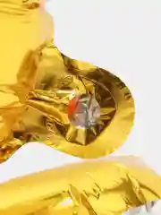 Вишнёвый воздушный шар-цифра  Золото 81 см