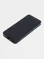 Темно-синий чехол-книжка Honor 30, 30 Premium, Хонор 30, Хонор 30 Премиум, экокожа