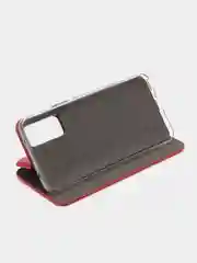 Золотой чехол-книжка Honor 30, 30 Premium, Хонор 30, Хонор 30 Премиум, экокожа