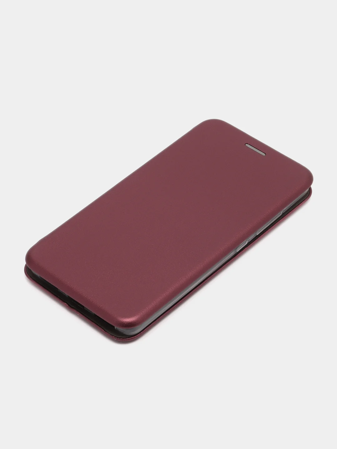 Бордовый чехол-книжка для Huawei Honor 7 / Хонор 7, экокожи