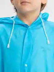 Дождевик детский, с капюшоном, 7-8 лет