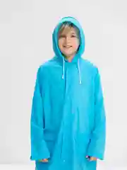 Дождевик детский, с капюшоном, 7-8 лет