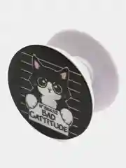 Приглушённый хаки держатель для телефона PopSocket (попсокет), с рисунками