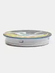 Светло-синий держатель для телефона PopSocket (попсокет), с рисунками