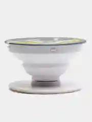 Светло-синий держатель для телефона PopSocket (попсокет), с рисунками