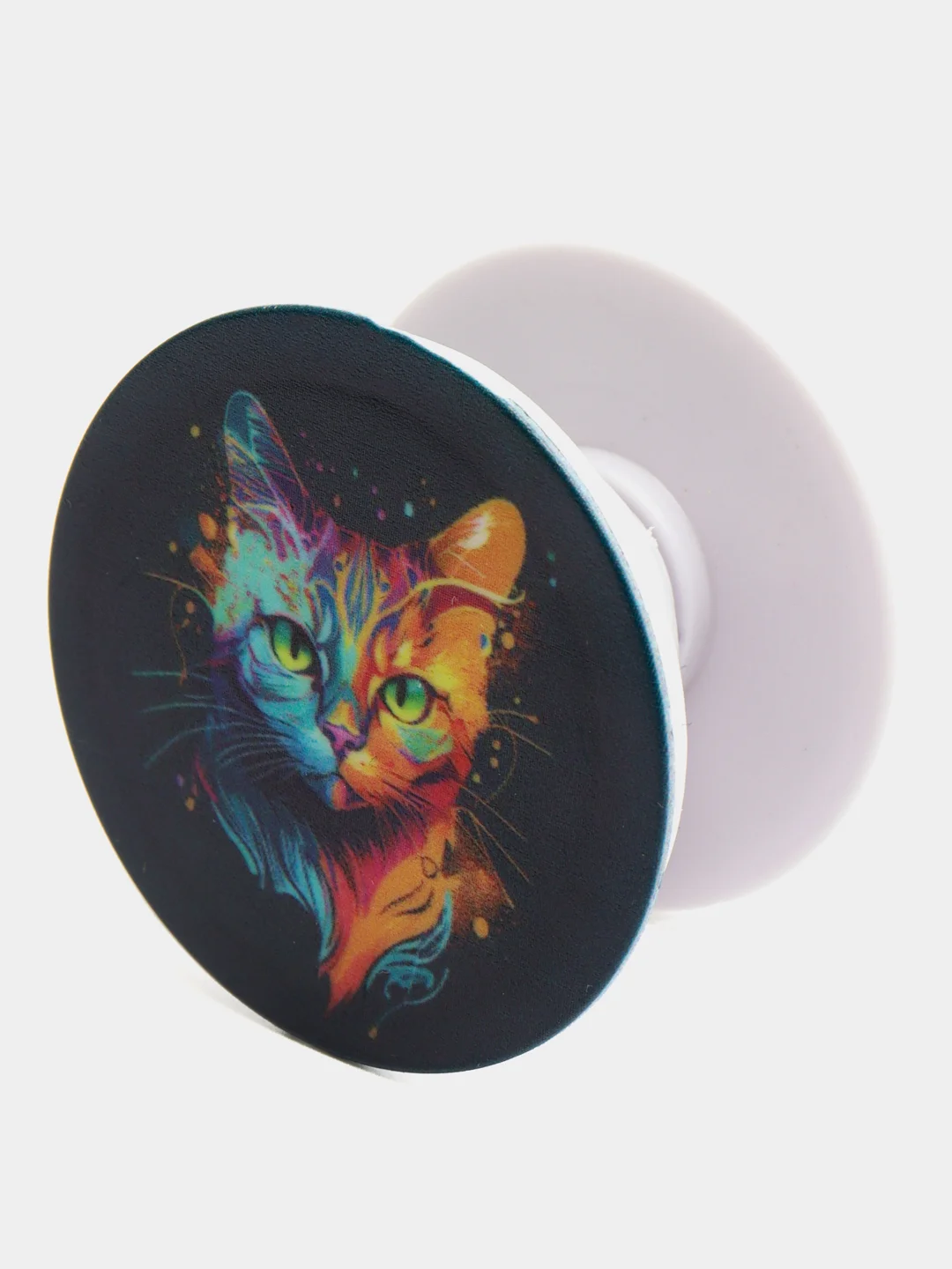 Молочный держатель для телефона PopSocket (попсокет), с рисунками