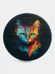 Молочный держатель для телефона PopSocket (попсокет), с рисунками