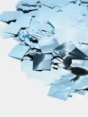 Голубой конфетти фольгированные 1 см, 10 гр, для подарков, шаров, именинника, молодоженов