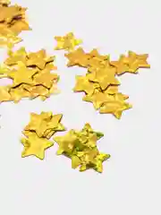 Золотой конфетти фольгированные 1 см, 10 гр, для подарков, шаров, именинника, молодоженов