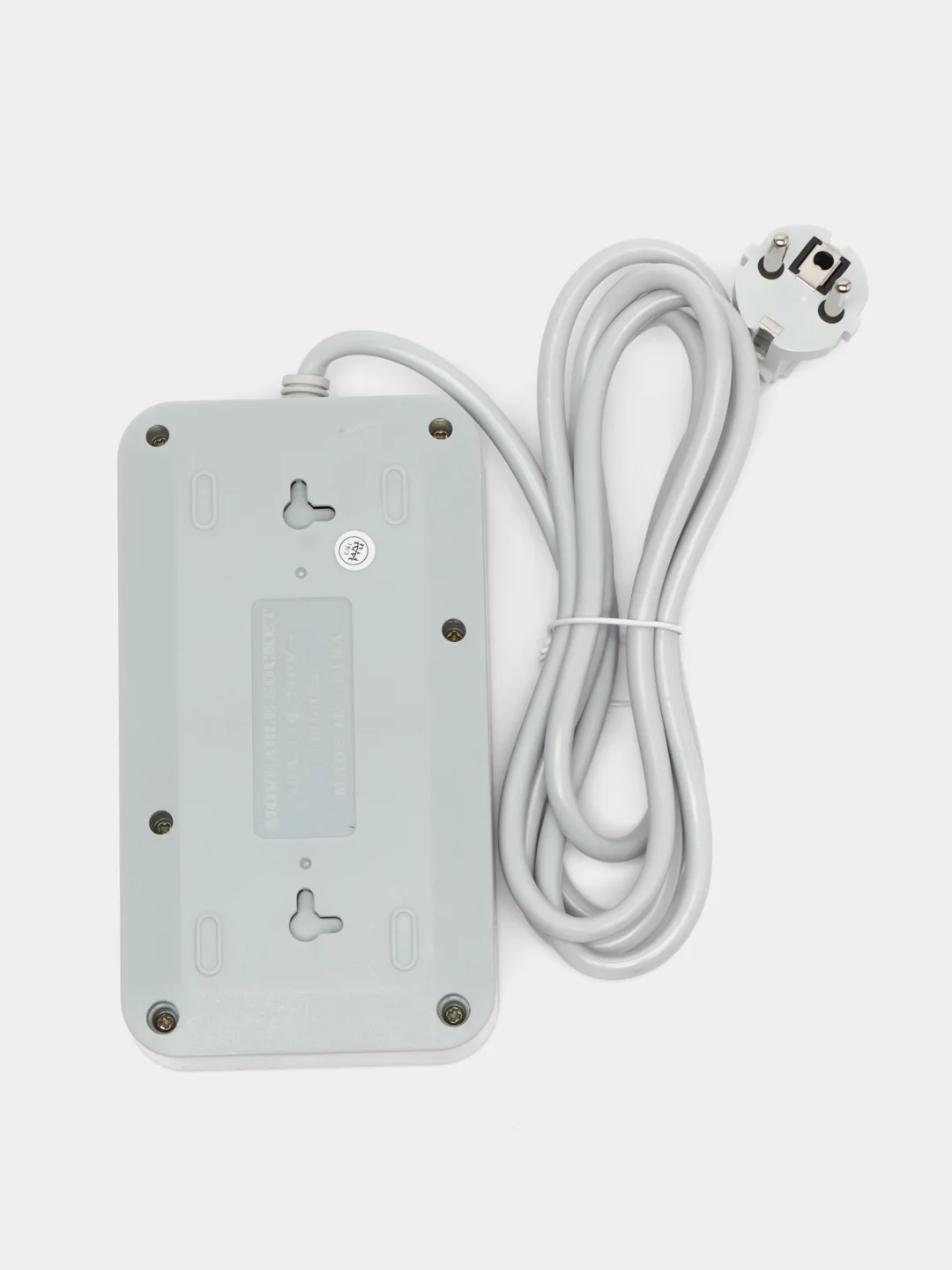 Черный фильтр-удлинитель с USB и Type C разъемами