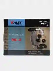 Пескоструйный пистолет PS-10 + 0,5кг абразива (купершлак) Voylet ( пескоструй)