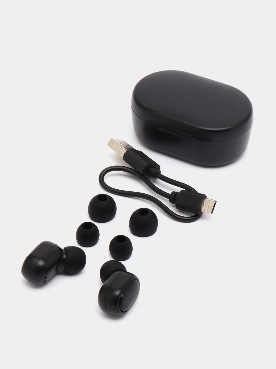 Белый беспроводные Bluetooth-наушники E7S с шумоподавлением, зарядный футляр,Беспроводные