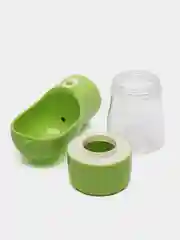 Голубой дорожная поилка, прогулочная поилка, кормушка для собак и кошек, с клапаном для воды