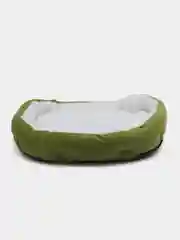 Зеленый лежанка для собаки и кошки, со съемной подушкой, 40 х 45 см