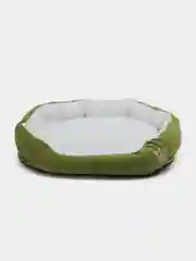 Зеленый лежанка для собаки и кошки, со съемной подушкой, 40 х 45 см