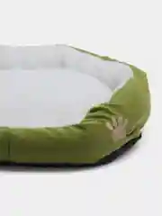 Зеленый лежанка для собаки и кошки, со съемной подушкой, 40 х 45 см